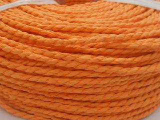 Papírový provázek oranžový - 125 g (Papírový provázek oranžový - 125 g)