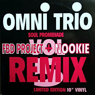 10  Omni Trio ‎– Vol 5 - Soul Promenade Remix (Deska i obal jsou ve velmi pěkném stavu, pár ultra-jemných vlásenek. Velmi vzácný kousek.)