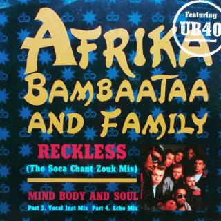 12  Afrika Bambaataa &amp; Family ‎– Reckless ((1988))