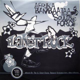 12  Afrika Bambaataa And The Soulsonic Force* ‎– Planet Rock The '98 Remixes (Pa ((1998))