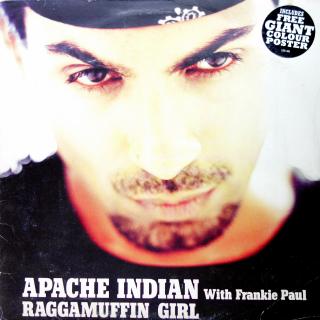 12  Apache Indian &amp; Frankie Paul - Raggamuffin Girl ((1995) +OBROVSKÝ PLAKÁT CCA METR x METR)
