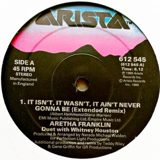 12  Aretha &amp; Whitney - It Isn't, It Wasn't, It Ain't Never Gonna Be (UK, 1989, RnB/Swing, Synth-pop, Soul, Disco)