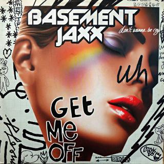 12  Basement Jaxx ‎– Get Me Off (Deska mírně ohraná, jemné vlásenky. Obal v pěkném stavu.)