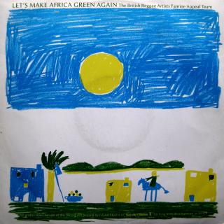 12  Brafa Team ‎– Let's Make Africa Green Again (Pěkný stav (UK, 1985, Reggae, Roots Reggae))