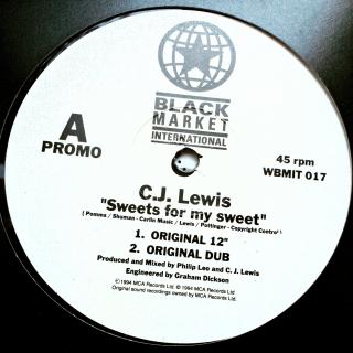 12  CJ Lewis - Sweets For My Sweet  (UK, 1994, House, Dub)