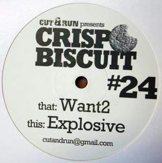 12  Cut &amp; Run ‎– Want2 / Explosive (UK, 2010, Breakbeat, VELMI DOBRÝ STAV)