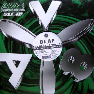 12  DJ AP ‎– AV8 Blends Vol. 12 (Pěkný stav (USA, 2004, Hip Hop, Cut-up/DJ))