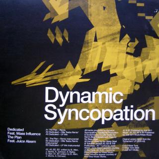 12  Dynamic Syncopation ‎– The Plan / Dedicated ((2000))