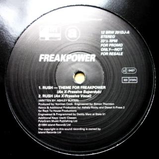 12  Freak Power - Rush ((1994))