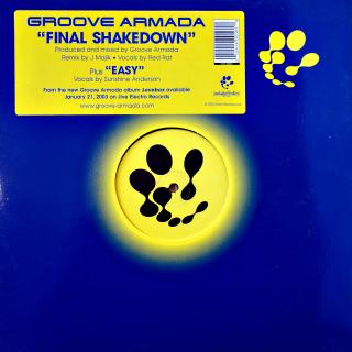 12  Groove Armada ‎– Final Shakedown (US, 2002, House, Drum n Bass, VELMI DOBRÝ STAV)