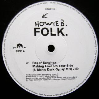 12  Howie B. ‎– Folk. ((2001) JEDNOSTRANNÝ VINYL)