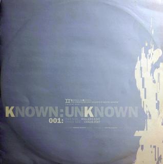 12  Known Unknown ‎– The Known:Unknown Sessions @ Moving Shadow (Deska i obal jsou v dobrém stavu.)