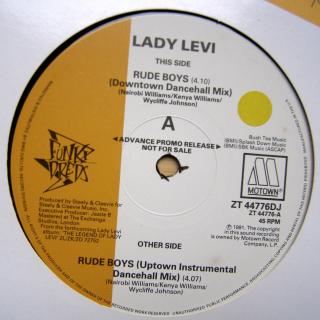 12  Lady Levi ‎– Rude Boys ((1991))