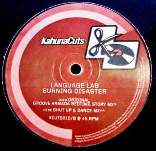 12  Language Lab ‎– Burning Disaster (UK, 1999, Breaks, Downtempo, D'n'B)