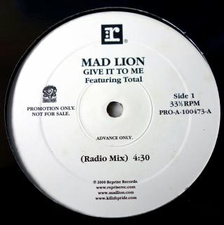 12  Mad Lion ‎– Give It To Me (V DOBRÉM STAVU, rok 2000, Hiphop, Reggae)