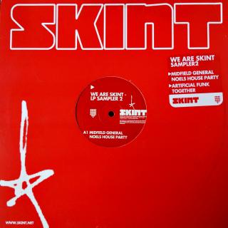 12  Midfield General / Artificial Funk ‎– We Are Skint - LP Sampler 2 (UK, 2002, House, Breaks, Dub, VELMI DOBRÝ STAV)