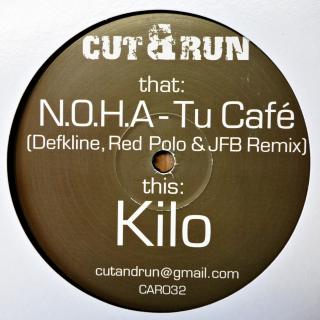 12  N.O.H.A / Cut &amp; Run ‎– Tu Café / Kilo (UK, Unofficial Release, 2008, Breakbeat, Breaks)