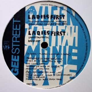 12  Queen Latifah &amp; Monie Love ‎– Ladies First (UK, 1989, Hip Hop, Conscious, Breaks)