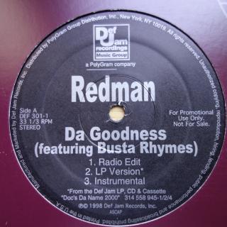 12  Redman ‎– Da Goodness ((1998))