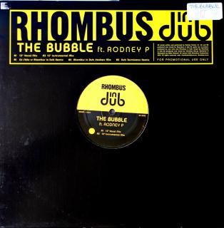 12  Rhombus In Dub Ft. Rodney P ‎– The Bubble (New Zealand, 2010, Hip-Hop, Dub, NA STOPĚ SKLADBY A1 JE NEČISTOTA, CCA MINUTU ZÁZNAM LUPE ALE JEHLA PROJDE SKRZ, JINAK DOBRÝ STAV)