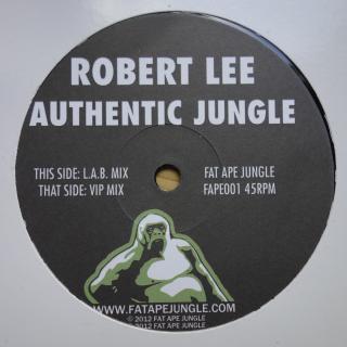 12  Robert Lee &amp; DJ L.A.B. ‎– Authentic Jungle ((2012))