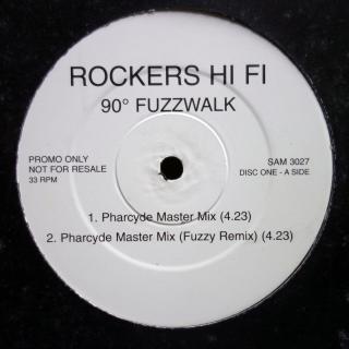 12  Rockers Hi-Fi ‎– 90º Fuzzwalk (UK, 1996, Dub, Hip Hop, Big Beat)