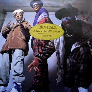 12  Run-DMC ‎– What's It All About / The Ave. (US, 1990, Hip Hop, VELMI DOBRÝ STAV)