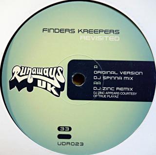 12  Runaways UK ‎– Finders Kreepers Revisited (Deska mírně ohraná s jemnými vlásenkami. Obal v dobrém stavu.)