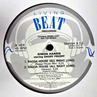 12  Simon Harris ‎– Ragga House (UK, 1990, House, Breaks)