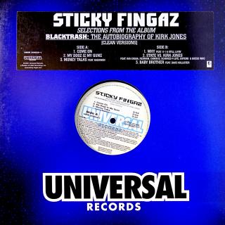 12  Sticky Fingaz ‎– Selections From The Album Blacktrash (Autobiography Of Kirk Jones (Clean Versions), US, 2001, Hip Hop)