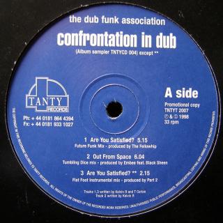 12  The Dub Funk Association ‎– Confrontation In Dub (Pěkný stav (UK, 1998, Dub))
