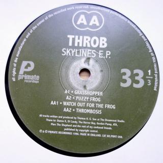 12  Throb ‎– Skylines E.P. ((1996))