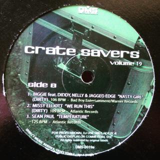 12  Various ‎– Crate Savers - Volume 19 (USA, 2005, Ragga HipHop, Pop Rap, Rhythm &amp; Blues)
