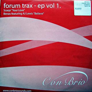 12  Various ‎– Forum Trax - EP Vol 1. (UK, 2004, House, Garage House)