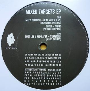 12  Various ‎– Mixed Targets EP (UK, 2003, Breakbeat)