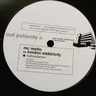 12  Various ‎– Out Patients ((2000) Pouze disk 1. z původního 2LP)