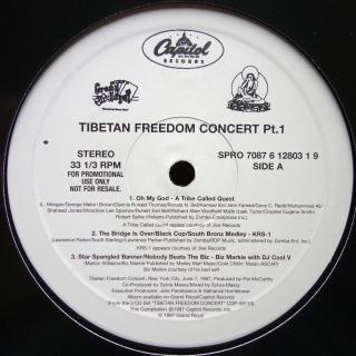 12  Various ‎– Selections From The Tibetan Freedom Concert (USA, 1997, Hip Hop)