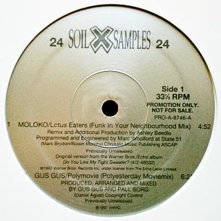 12  Various ‎– Soil X Samples 24 (Oranžový vinyl (USA, 1997, Trip Hop))