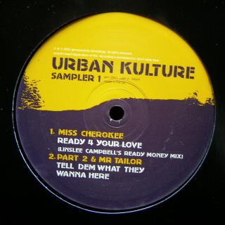 12  Various ‎– Urban Kulture Sampler 1 (UK, 2002, Dub, Downtempo, Dancehall, Breaks)