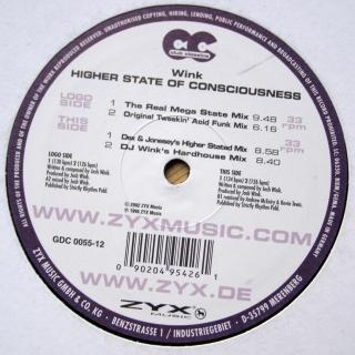 12  Wink ‎– Higher State Of Consciousness ('96 Remixes) ((2002))