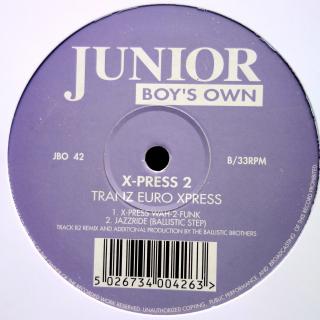 12  X-Press 2 ‎– Tranz Euro Xpress ((1996))