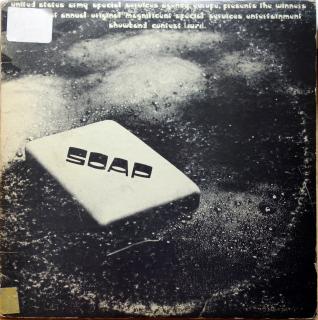 2LP Soap / East Of Underground (ALBUM (US, 1971) Gatefold, Cat.No.: CEC-LP-11, Obal má roztržený hřbet. Desky jsou hodně poškrábané, ale jehla drží v drážce a stopu lze přehrát, ovšem s výraznými lupanci.)