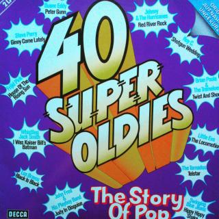 2LP Various ‎– 40 Super Oldies - The Story Of Pop (KOMPILACE (1974))