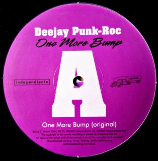 2x12  Deejay Punk-Roc ‎– One More Bump (UK, 2000, House, Breaks, POUZE DESKY 1 A 3 Z PŮVODNÍHO 3LP)