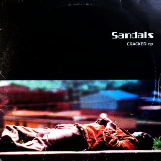 2x12  Sandals ‎– Cracked EP (Desky trochu ohrané s vlásenkami a povrchovými oděrkami. Obal také trochu obnošený.)
