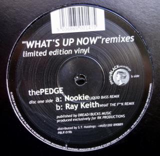 2x12  The Pedge ‎– What's Up Now (Remixes) (UK, 2000, D'n'B, Jungle, VELMI DOBRÝ STAV)