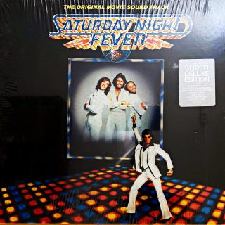 2xLP + 2xCD + BD Various – Saturday Night Fever (The Original Movie Sound Track) (V kartonovém boxu. Nové a stále zatavené ve fólii - perfektní stav.)