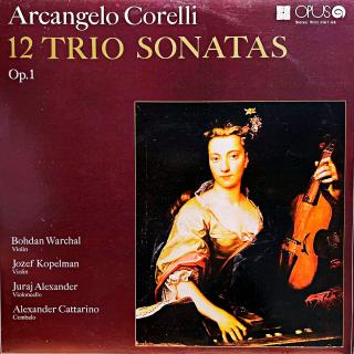 2xLP Arcangelo Corelli – 12 Trio Sonatas Op. 1 (Rozevírací obal. Top stav i zvuk!)