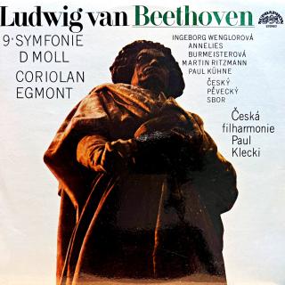 2xLP Beethoven, Paul Klecki – 9·Symfonie D Moll / Coriolan / Egmont (Rozevírací obal. Top stav i zvuk!)