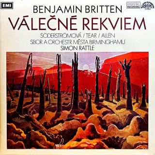 2xLP Benjamin Britten - Válečné Rekviem (Rozevírací obal. Pěkný stav i zvuk.)